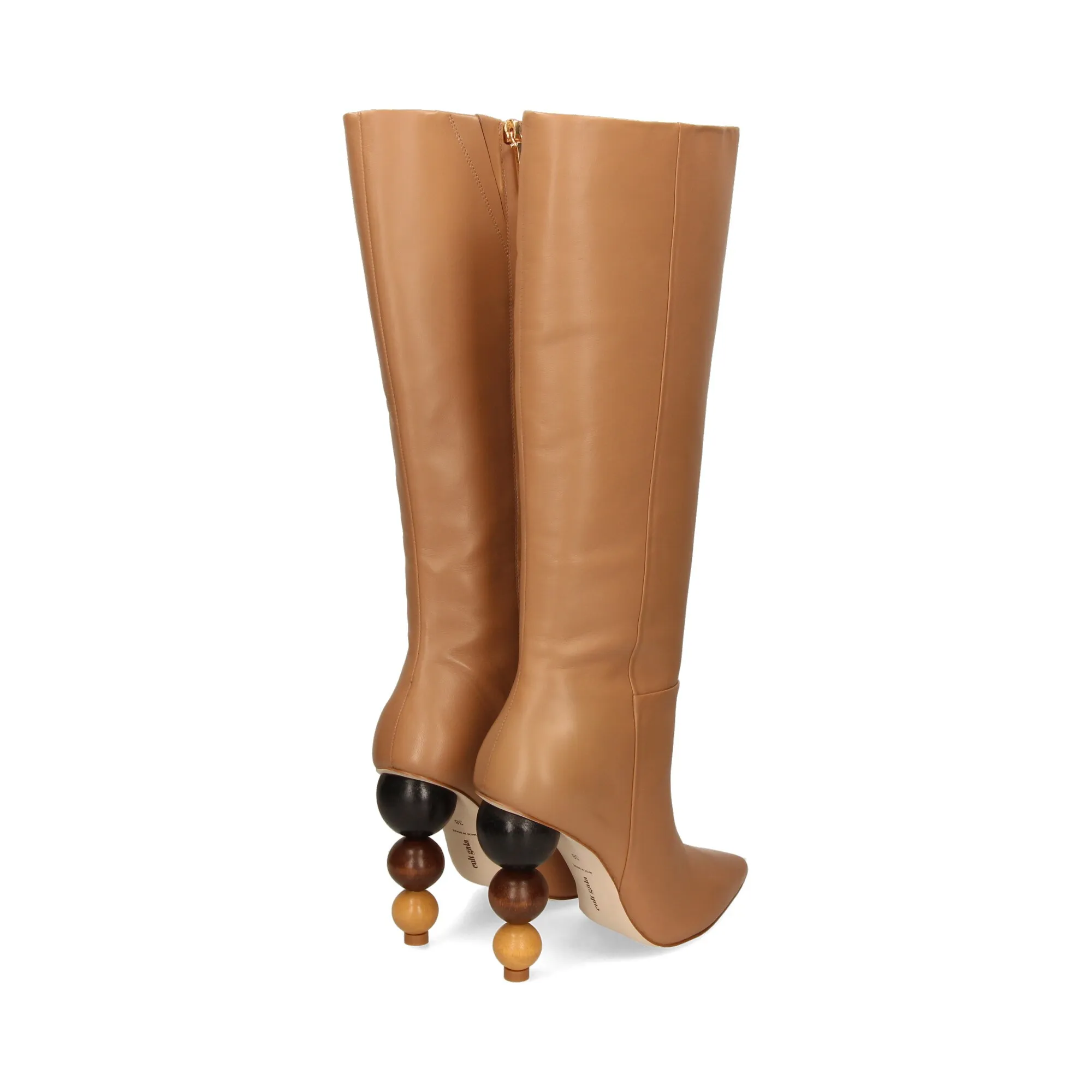 CULT GAIA Botas con tacón de Mujer CAMEL