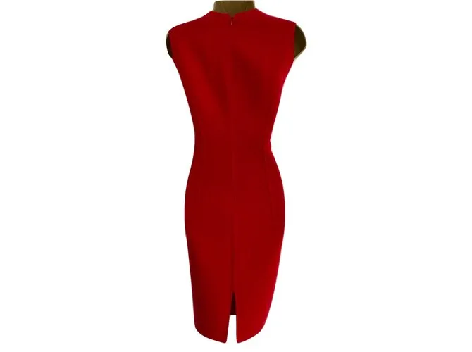 Céline Vestidos Roja 