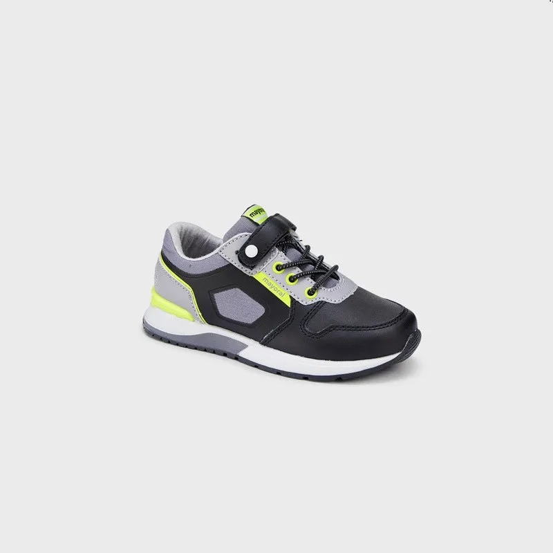Deportiva Mayoral Tricolor Water Repellent Negro