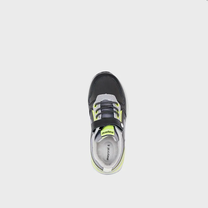 Deportiva Mayoral Tricolor Water Repellent Negro