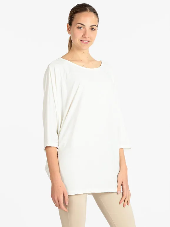Deva Moda Maxi blusa de mujer con mangas murciélago