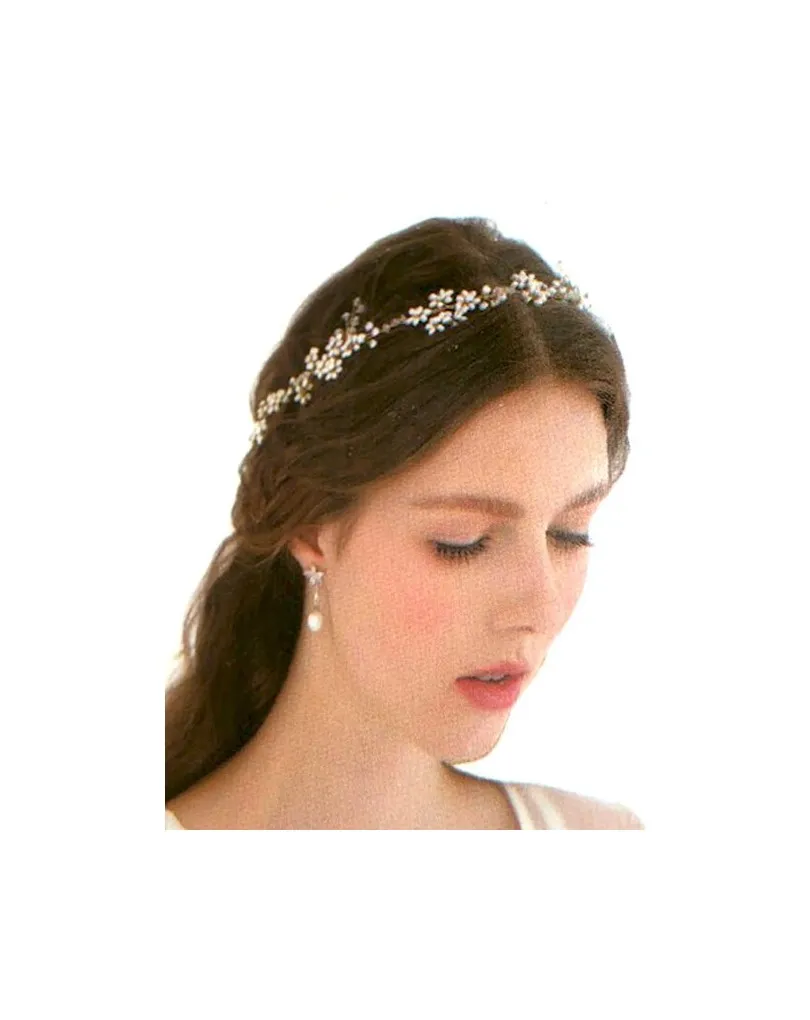 DIADEMAS PLATEADAS DE FIESTA Y TOCADOS ELEGANTES PARA BODAS