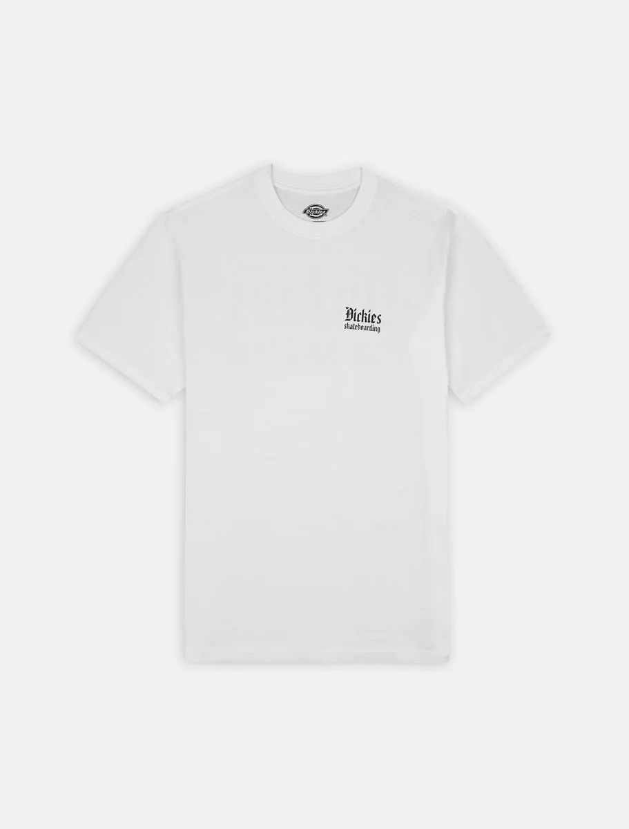 dickies camiseta skate blanco