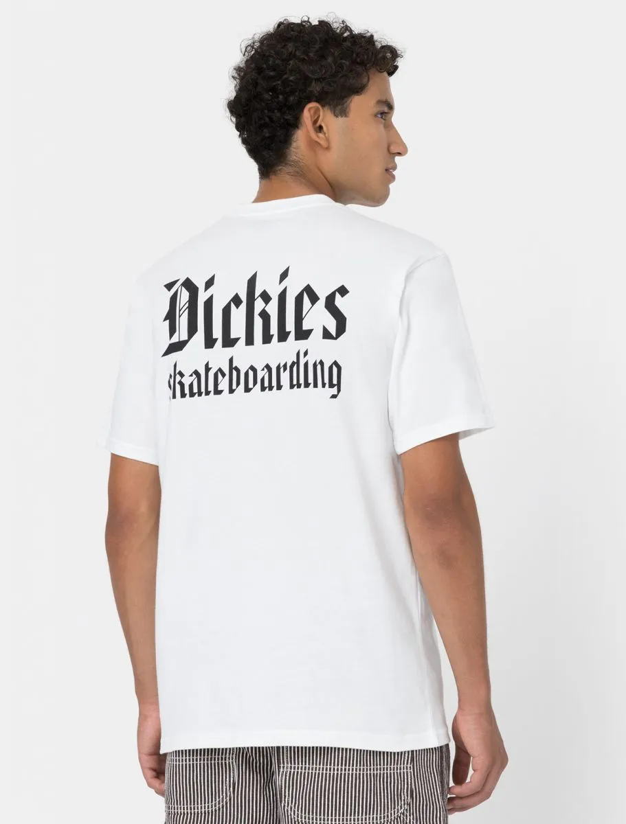 dickies camiseta skate blanco