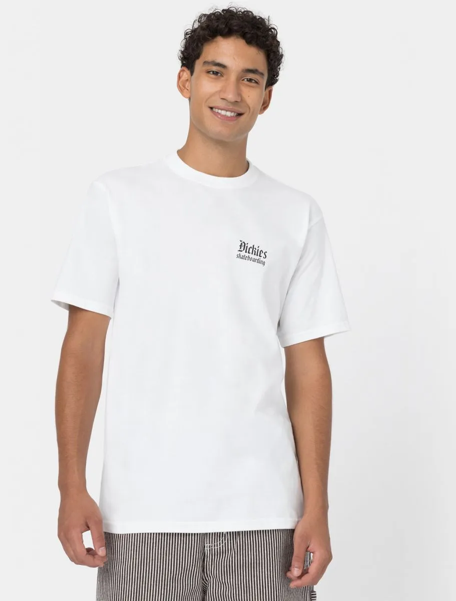 dickies camiseta skate blanco