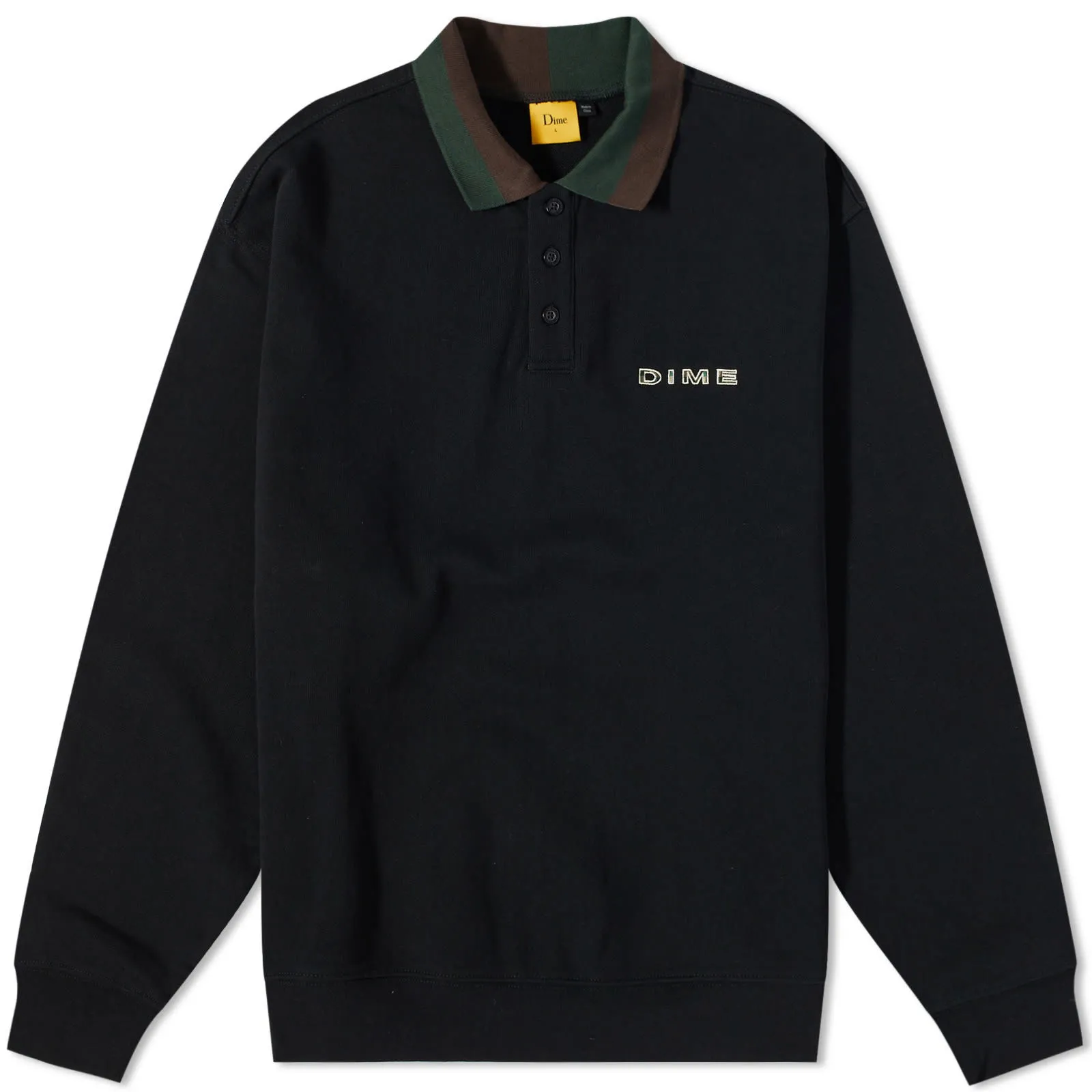 Dime Terry Rugby Crewneck