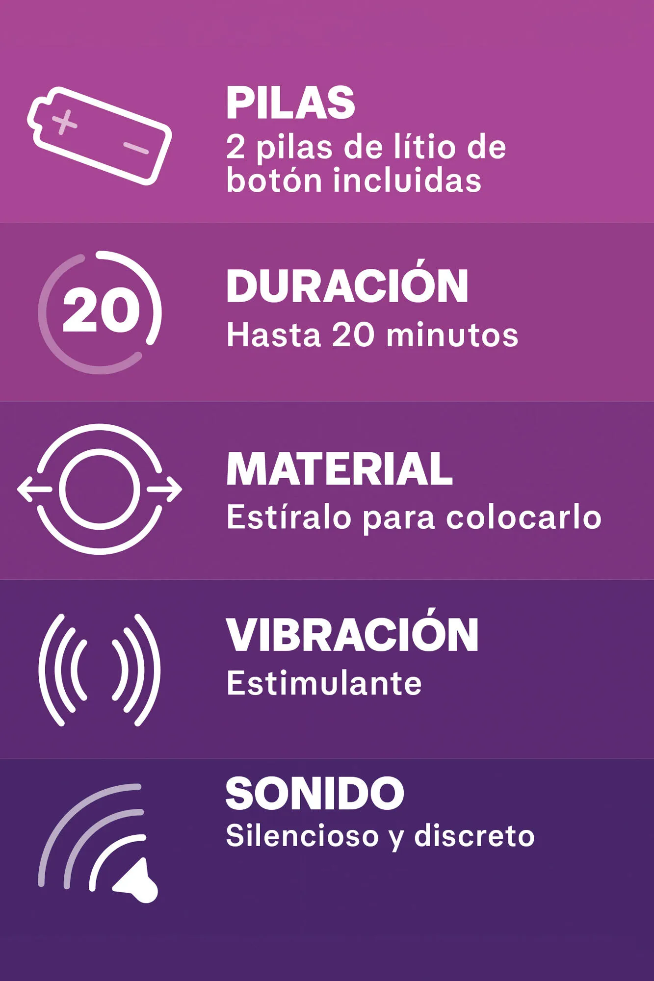Durex Juguete Sexual Anillo Vibrador