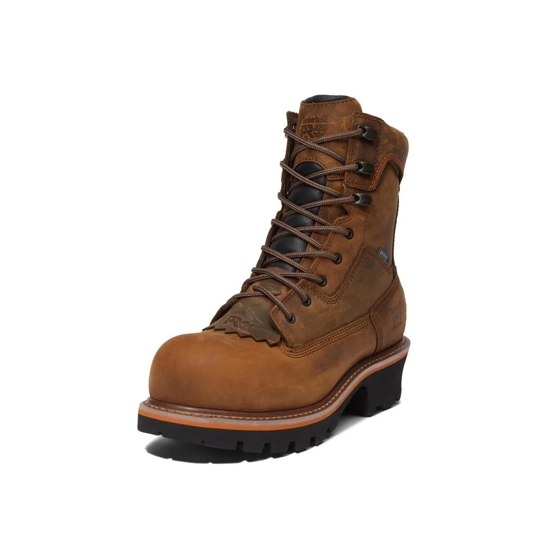EVERGREEN 8 INCH COMPOSITETOE WATERPROOF LOGGER WORK BOOT BROWN