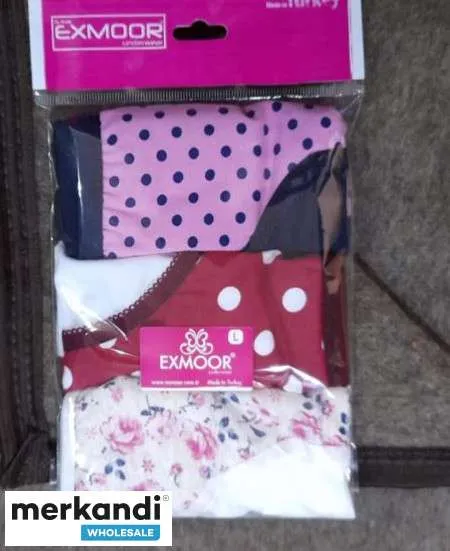 Explora nuestros calzoncillos de mujer en paquetes de 3 con una mezcla de colores para artículos modernos y cómodos