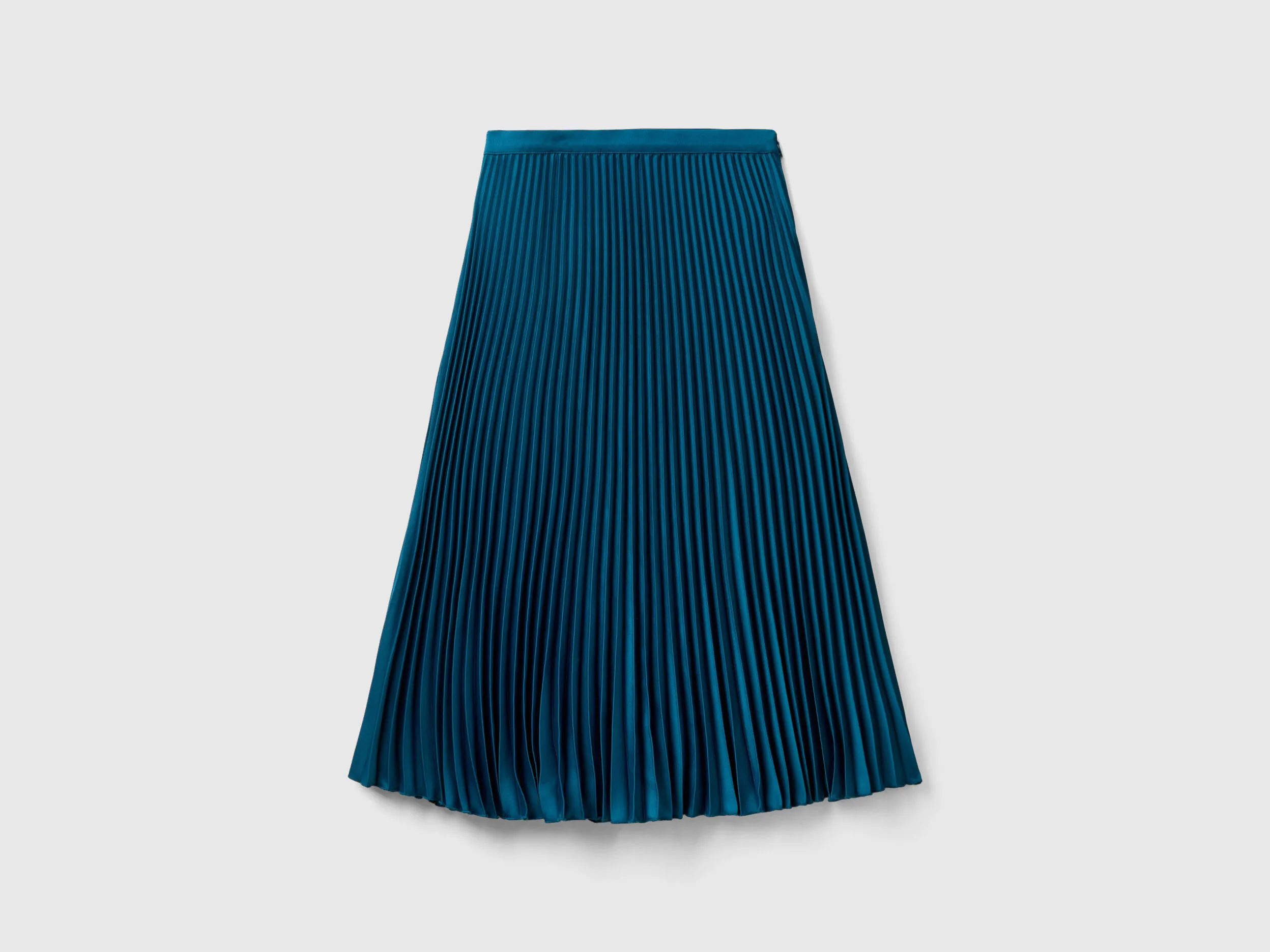 Falda midi plisada