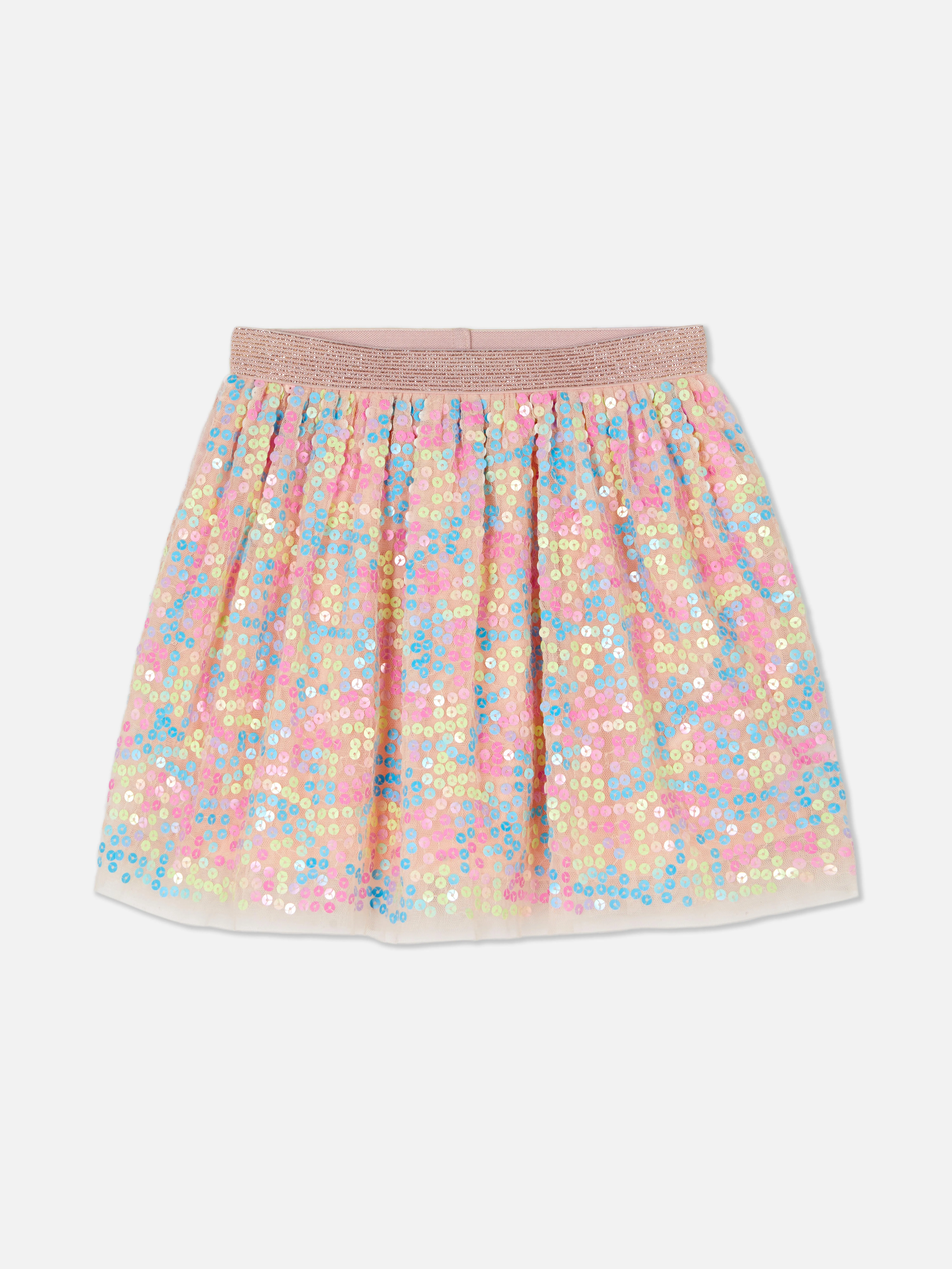 Falda tutú con lentejuelas