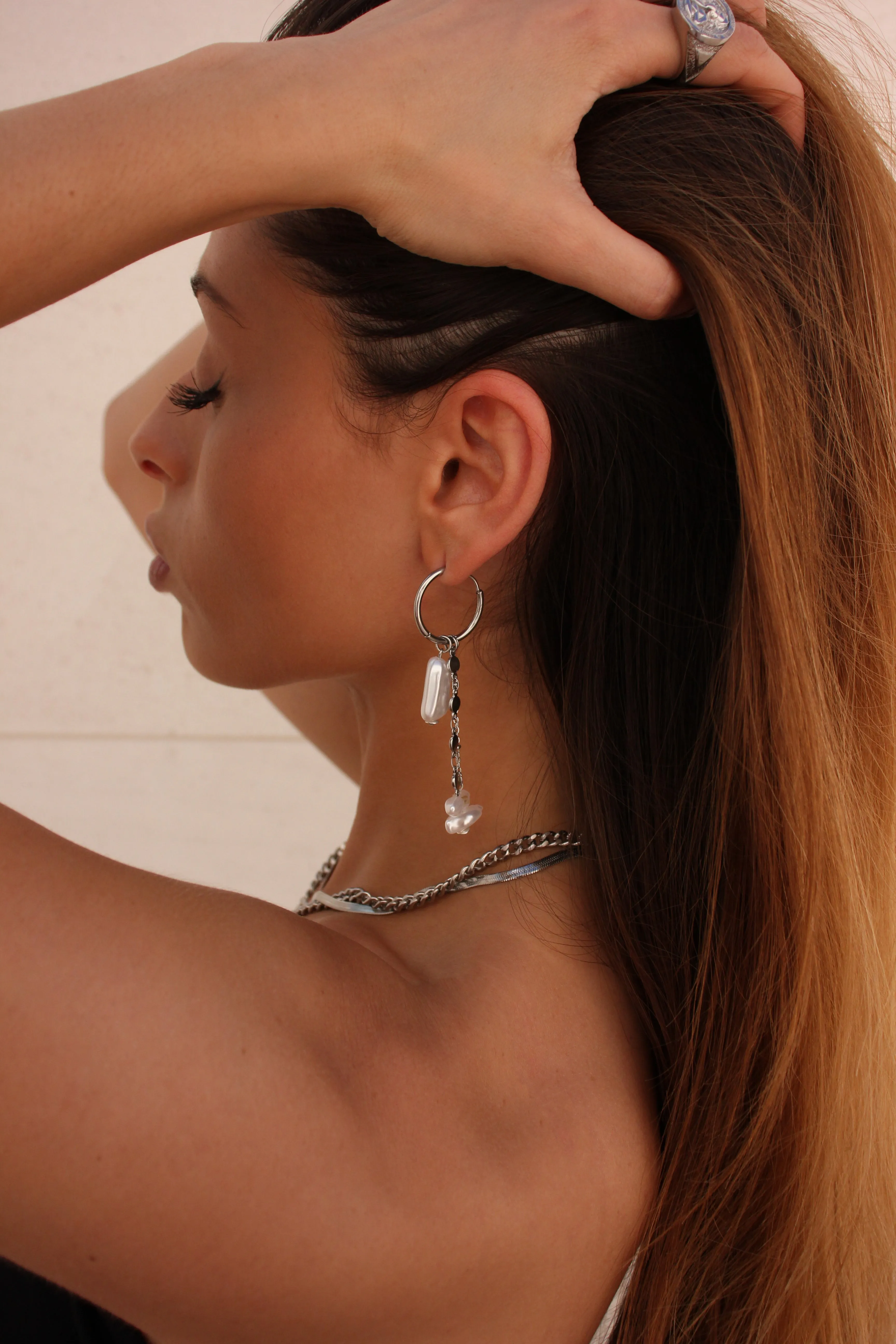 FORMENTERA EARRINGS PLATA