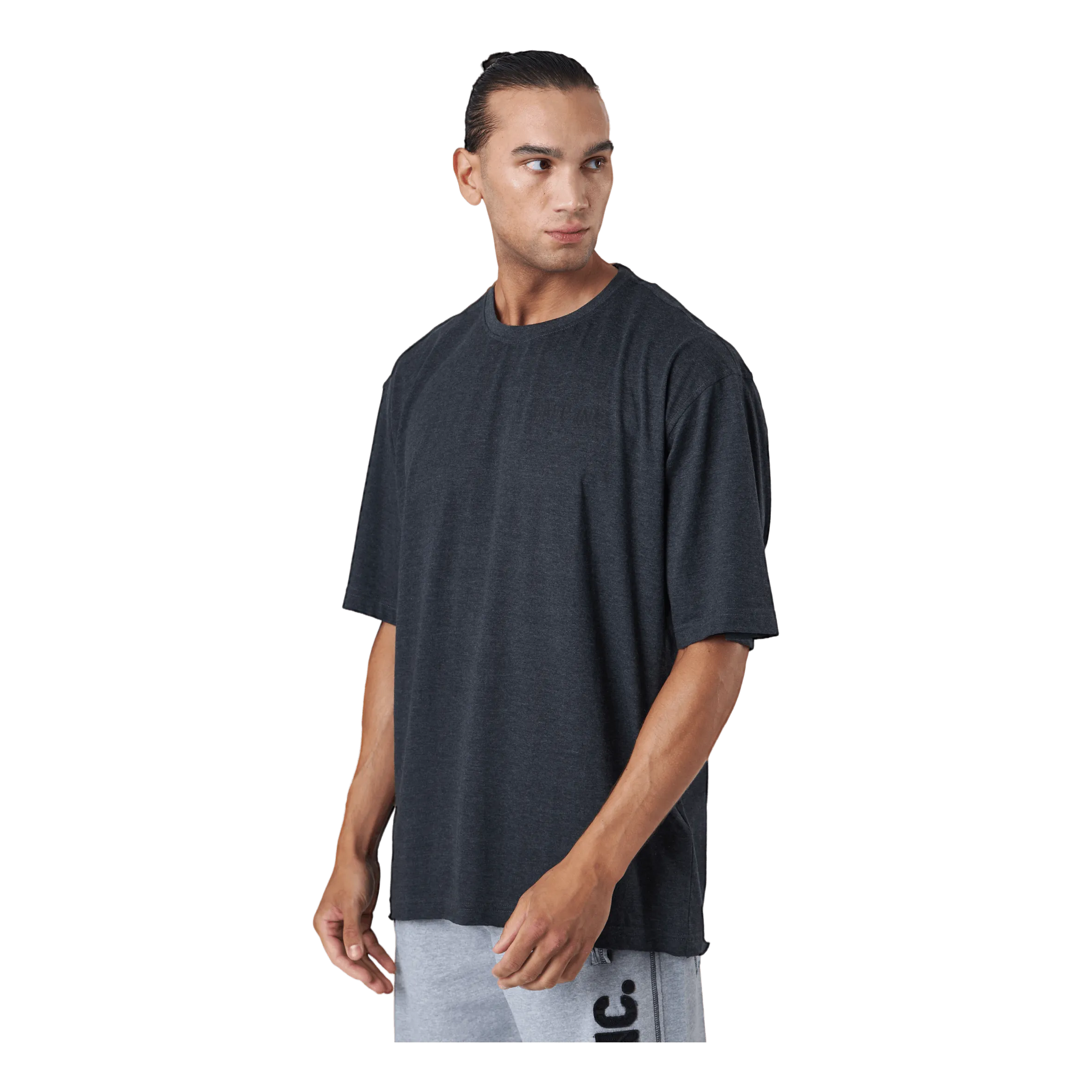 Gasp Division Iron Tee Dark Grey Melange
