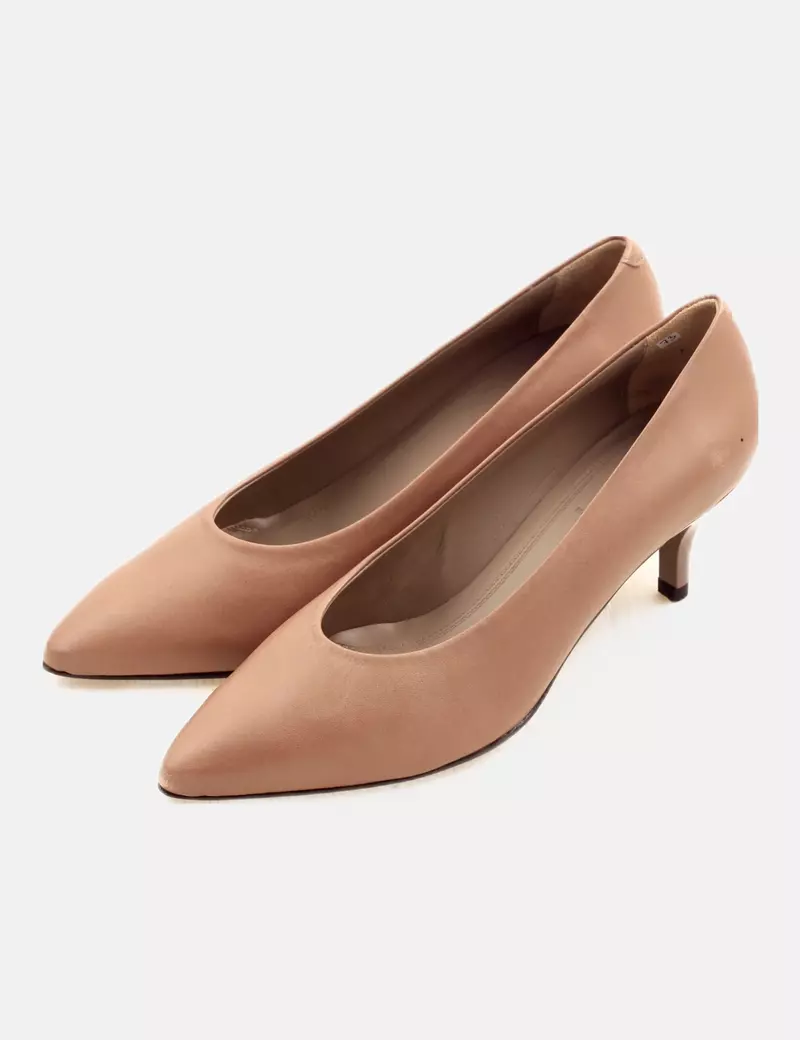 Giko Shoes Zapato rosa tacón
