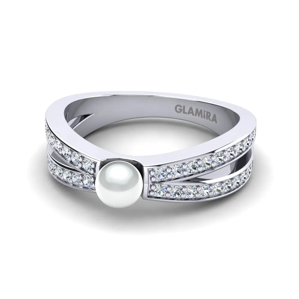 GLAMIRA Anillo Digna Ø4 mm