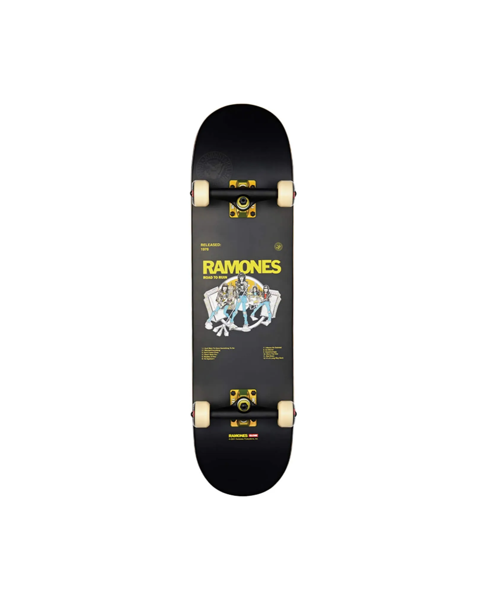GLOBE G2 RAMONES  ROAD TO RUN 8.25