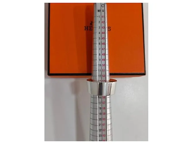 Hermès Anillos Plata Naranja 