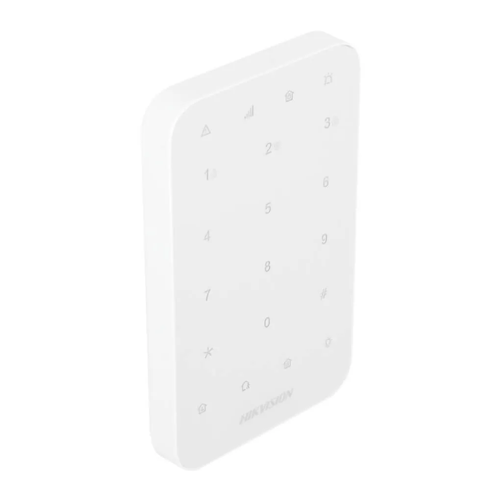 HIKVISION TECLADO INALáMBRICO LED PARA CONFIGURACIóN DE ALARMAS, DSPK1EWB