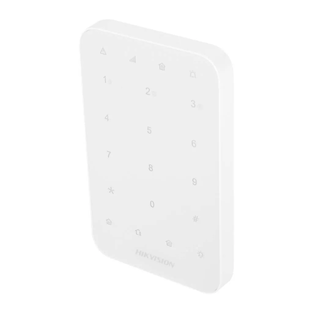 HIKVISION TECLADO INALáMBRICO LED PARA CONFIGURACIóN DE ALARMAS, DSPK1EWB