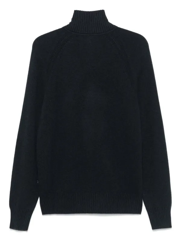 HUGO BOSS SUéTER CUELLO REDONDO  AZUL