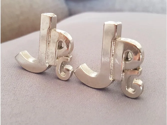 Jean Paul Gaultier Pendientes de clip Plata 