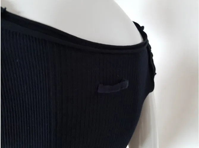 Jean Paul Gaultier Vestido de maille Negro 