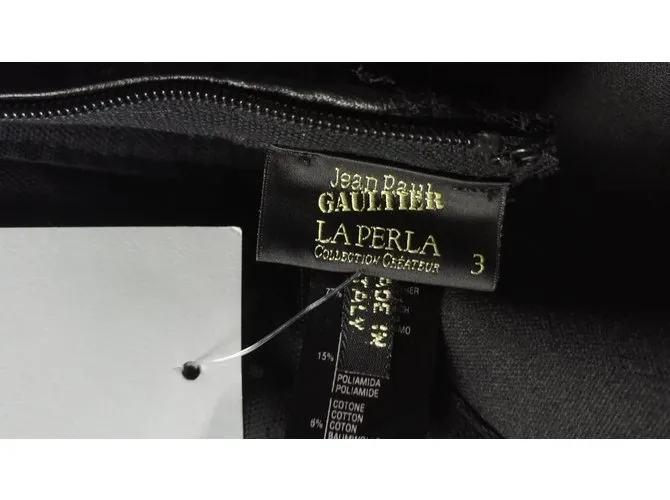 Jean Paul Gaultier Vestido Negro 