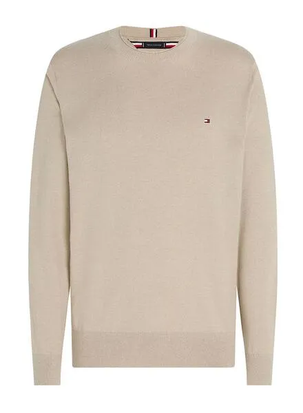 Jersey Tommy Hilfiger Mouline Beige Para Hombre