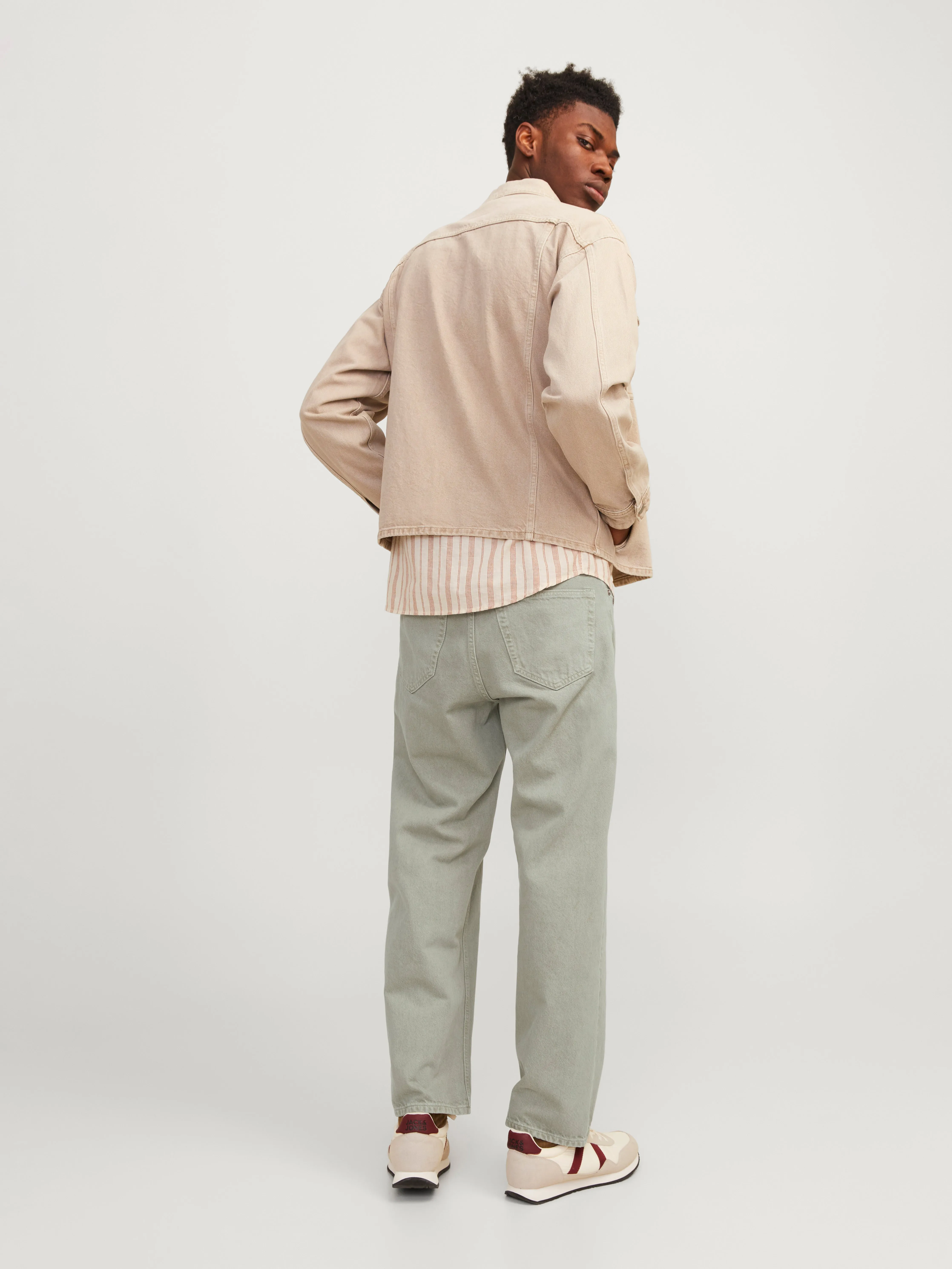 JJIEDDIE JJCOOPER AM 469 Vaqueros Corte loose | Verde intermedio | Jack & Jones®