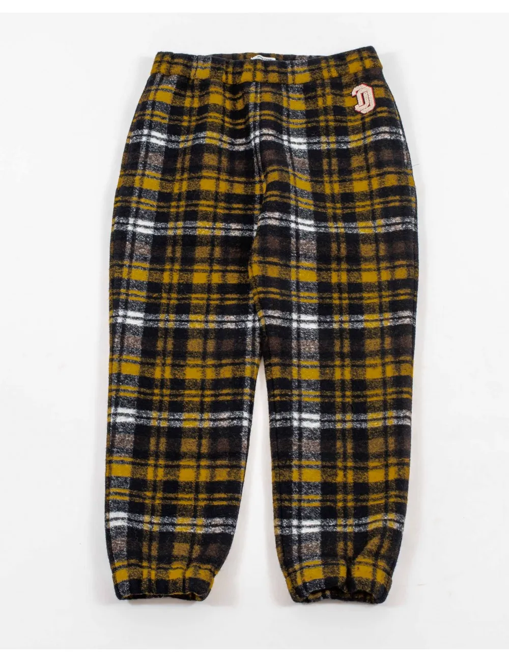 Jogger de lana con parche