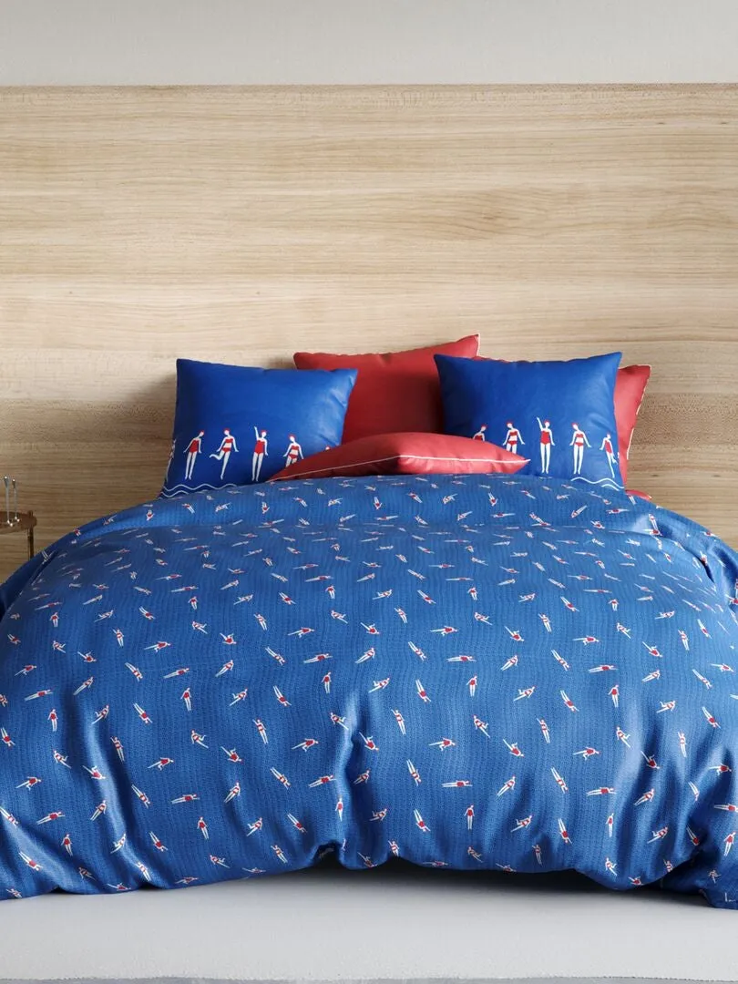 JUEGO DE CAMA  DOBLE  AZUL