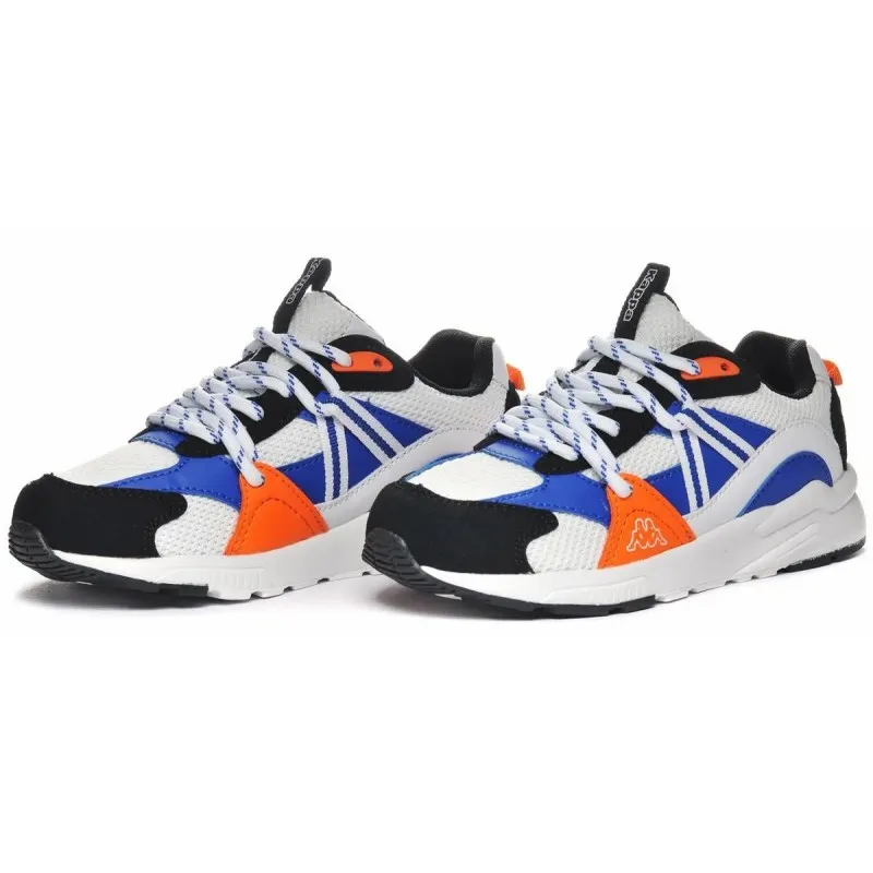 KAPPA LONDON JR LACE WHITE/BLUE ROYAL 341E4QW A31