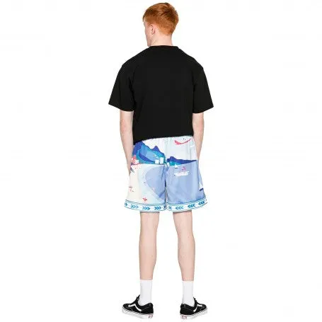 karl kani pantalon small signature mofif resort multi