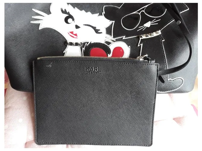 Karl Lagerfeld Choupette enamorada Negro 