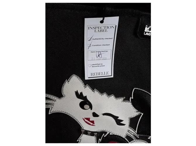 Karl Lagerfeld Choupette enamorada Negro 