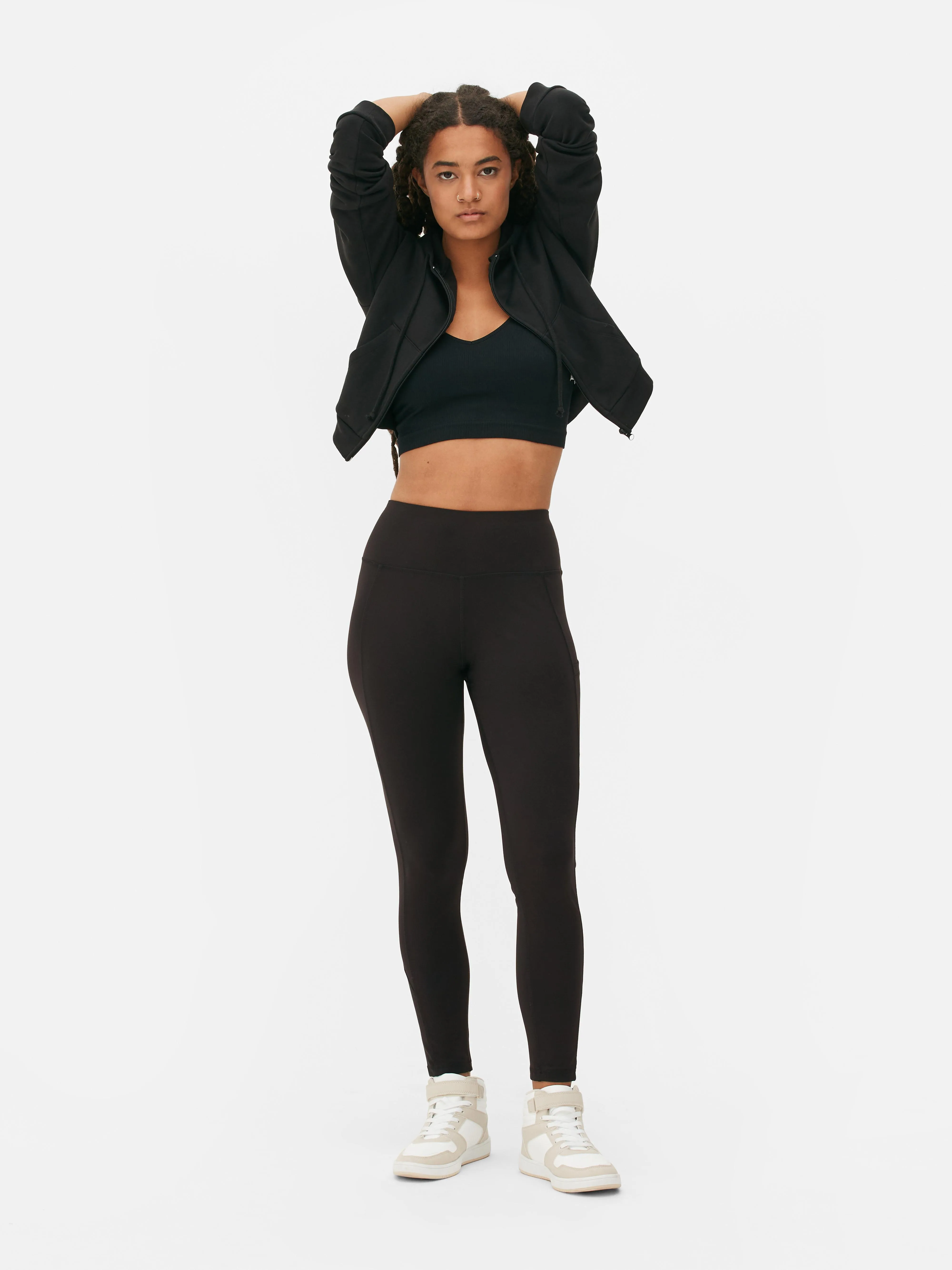 Leggings moldeadores deportivos de talle alto