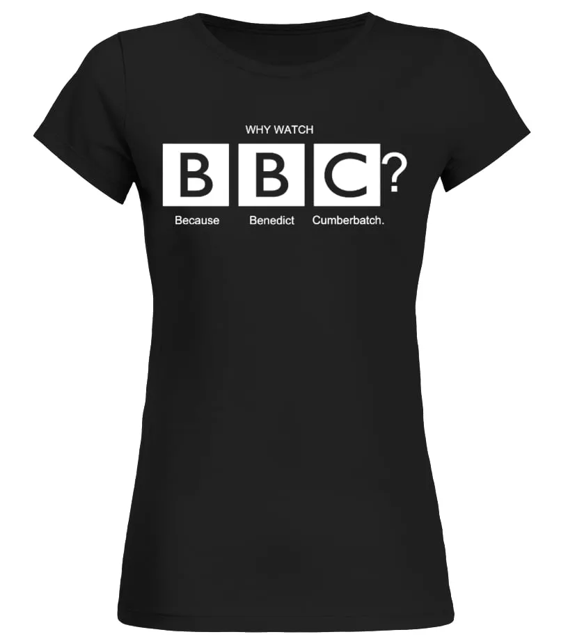 Limited Edition! Beneditch Cumberbatch Camiseta cuello redondo Mujer