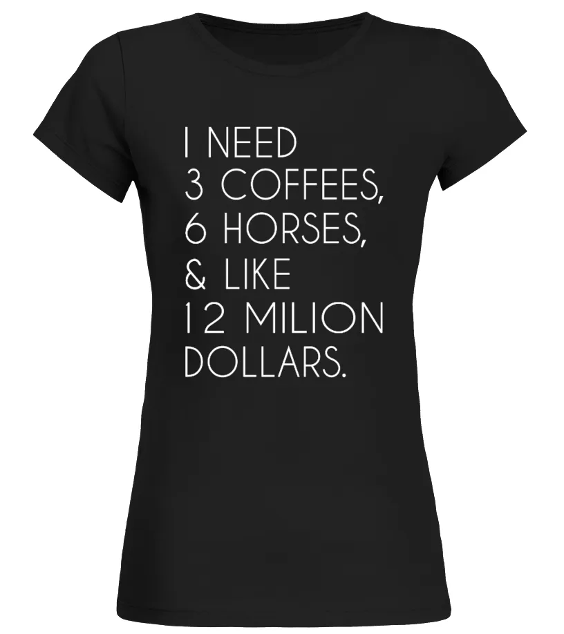 LIMITED EDITION  HORSE CAMISETA CUELLO REDONDO MUJER