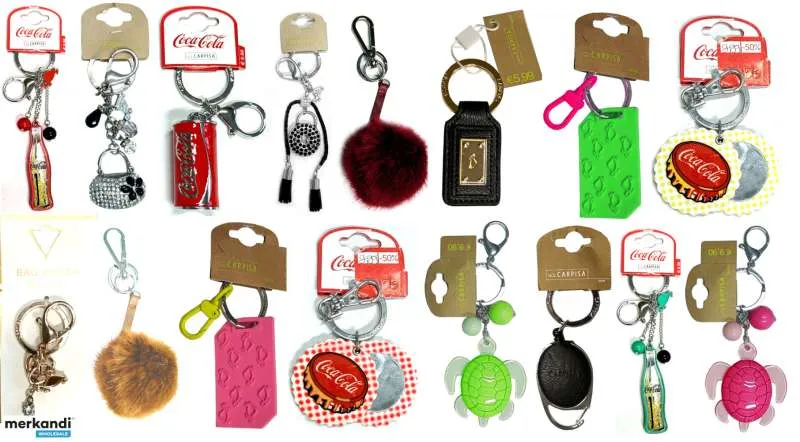 LLAVERO LLAVEROS LLAVEROS MOSQUETONES COLGANTES MOCHILA LLAVERO BOLSAS MEZCLA DE DISEÑOS Y COLORES
