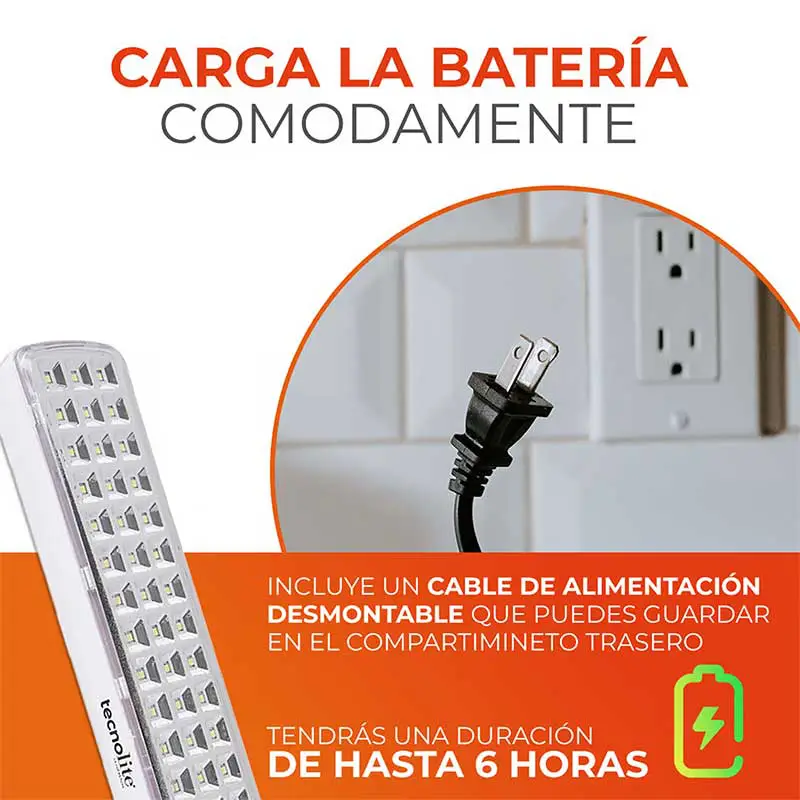 Lámpara LED Emergencia Tecnolite MEBSUTA I 0.5 W Luz Día