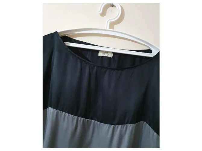 Mads Norgaard Vestidos Negro Plata 