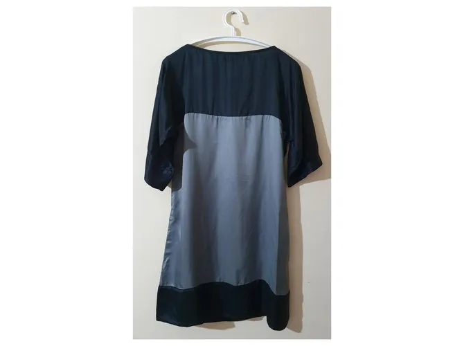 Mads Norgaard Vestidos Negro Plata 