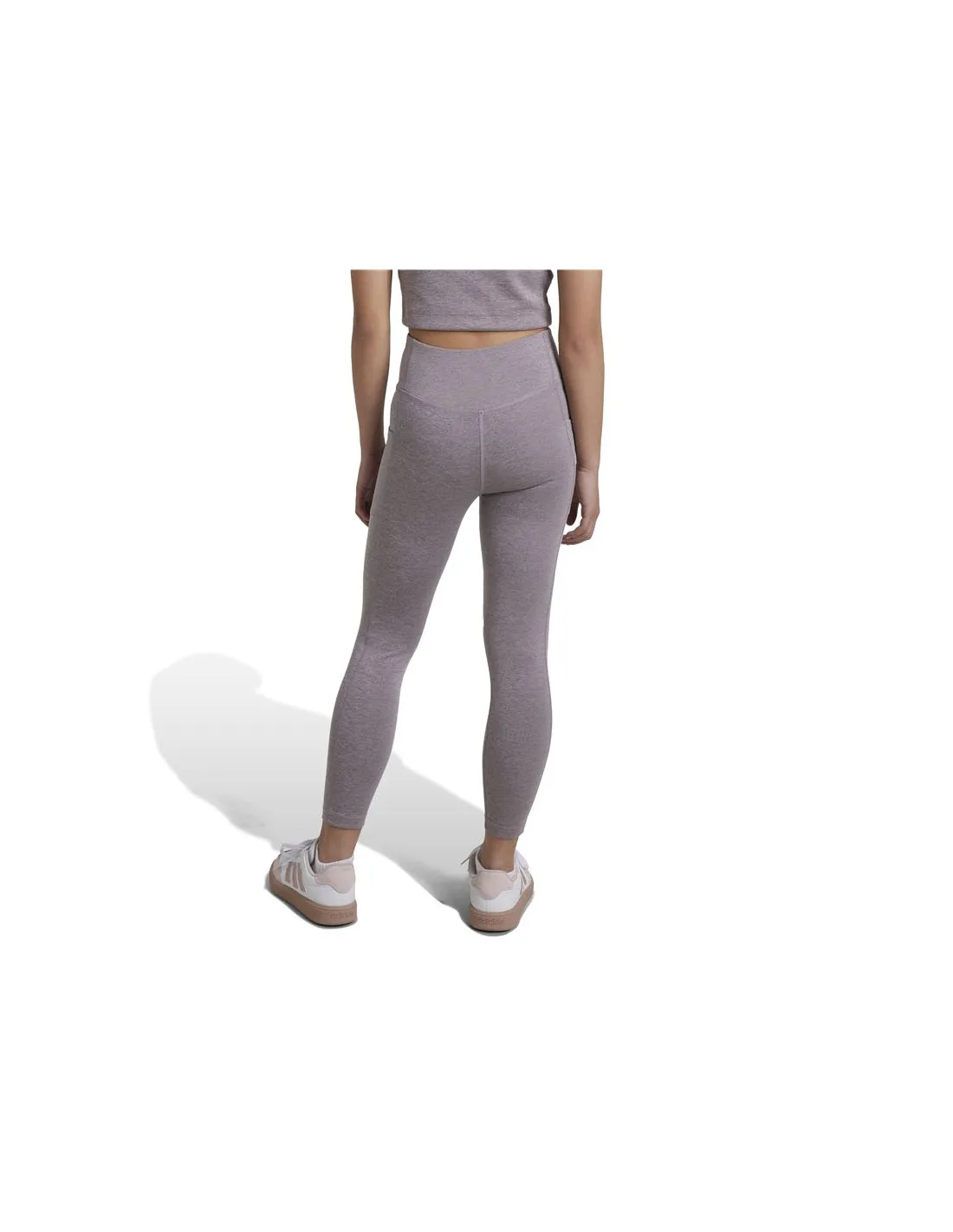 Mallas de Fitness adidas Optime Luxe 7/8 Niña Morado