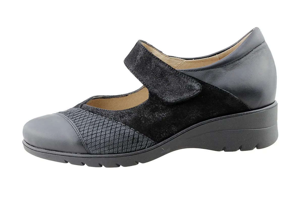MARYJANE BLACK LEATHER