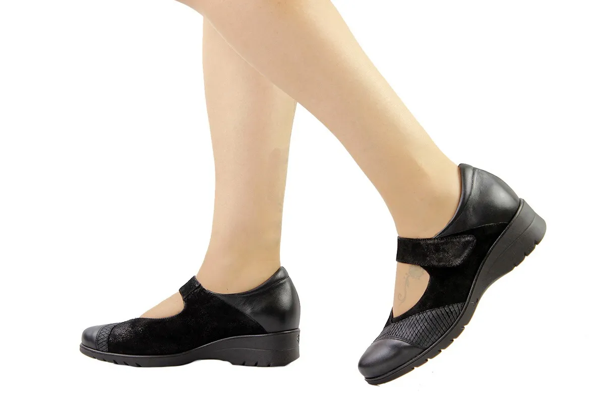 MARYJANE BLACK LEATHER