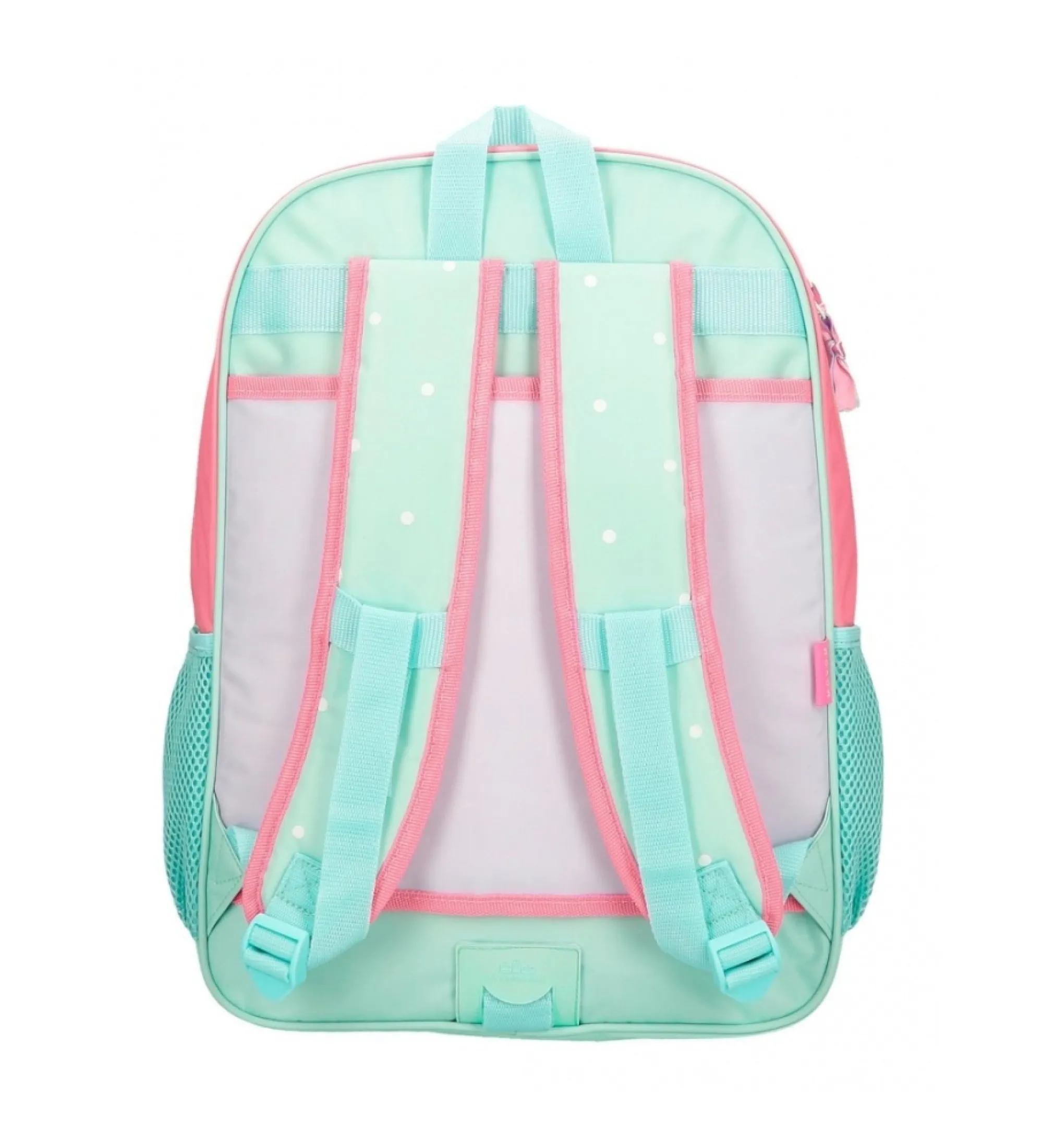 Mochila escolar Movom La vita è Bella 42 cm adaptable a carro turquesa