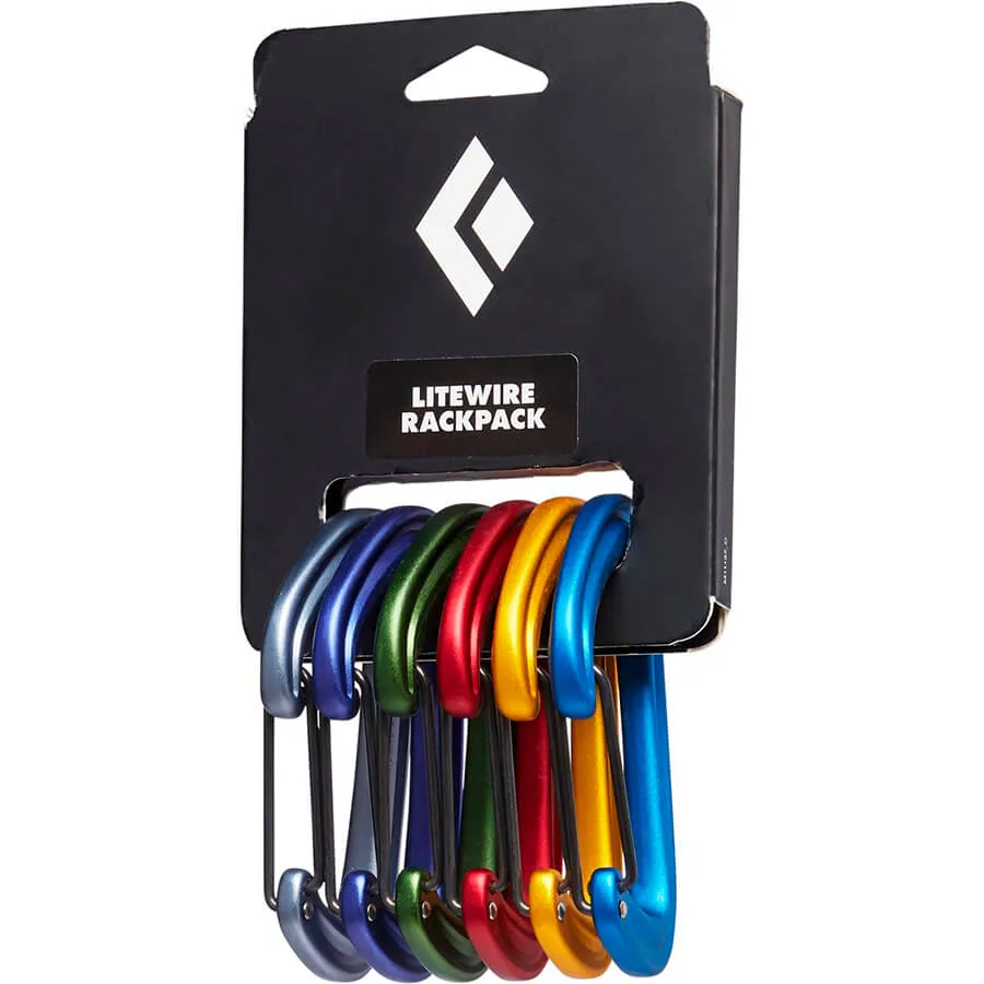  Mosquetones Black diamond Litewire Rackpack