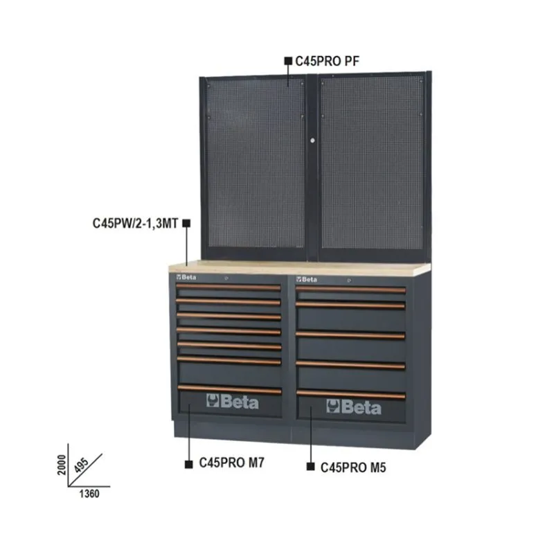 Mueble Taller Mecánico C45PRO BPW