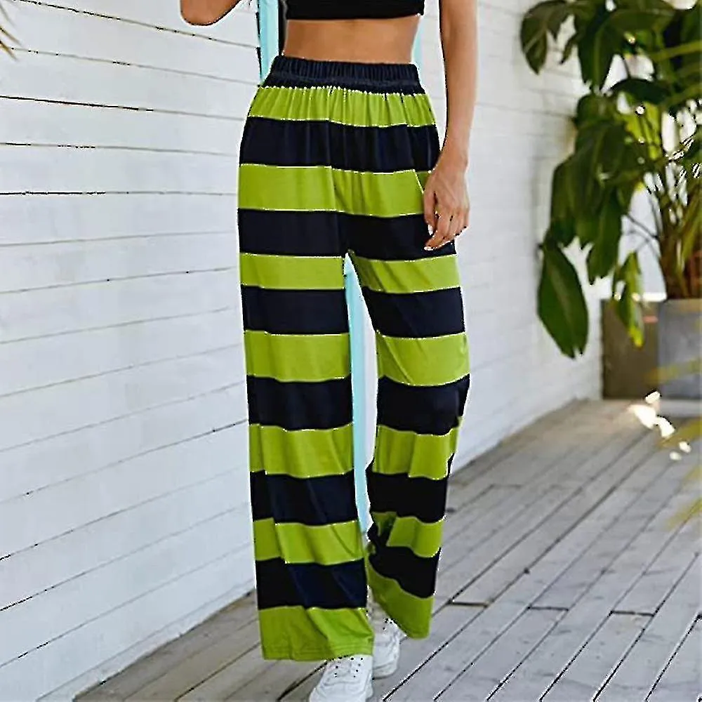 NAVIDAD MUJERES EL GRINCH PIJAMA PANTALONES NAVIDAD PIJAMA A RAYAS PANTALONES LOUNGE PANTALONESYVAN KB