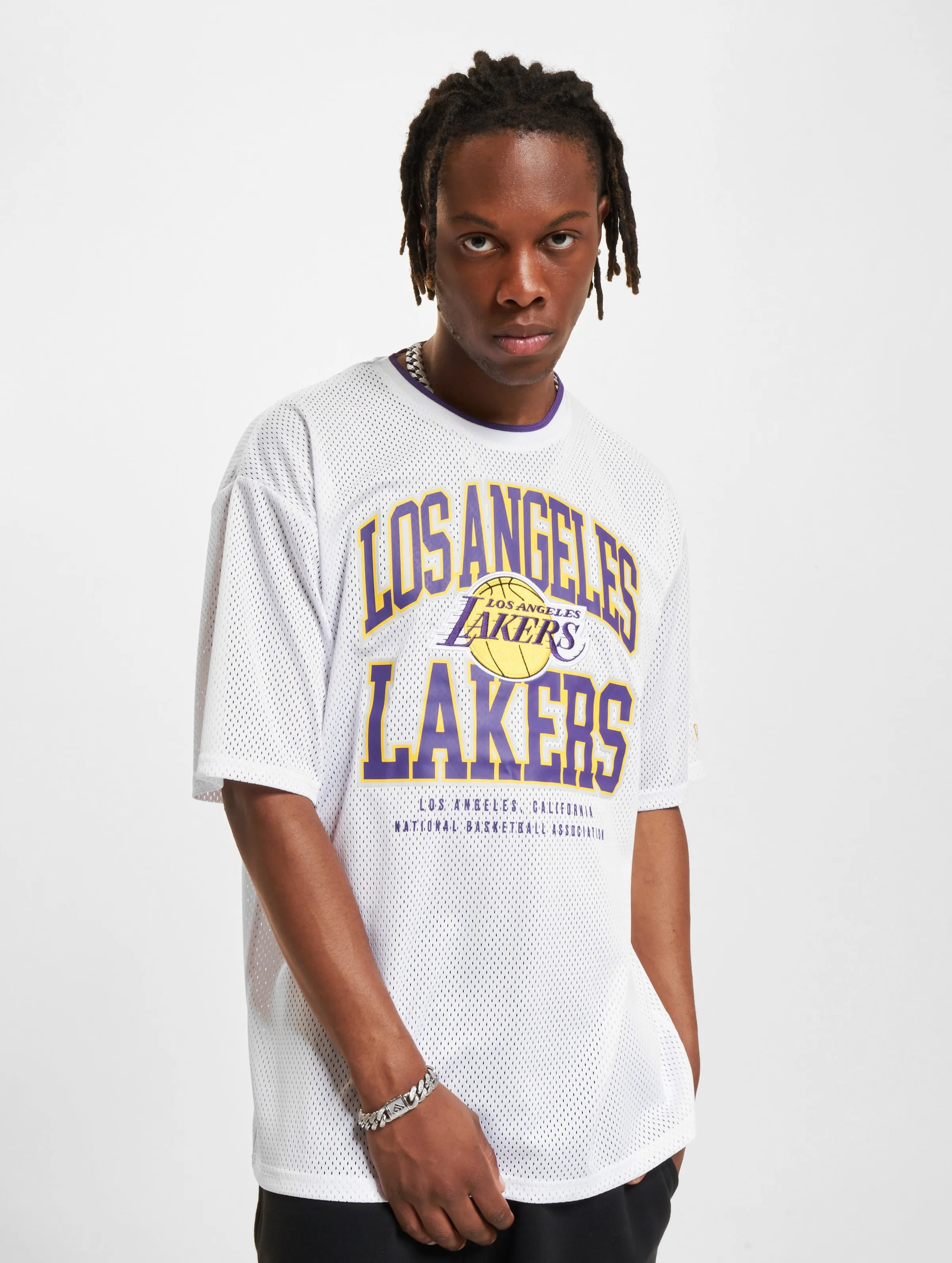 NBA Patch Oversize Mesh Los Angeles Lakers